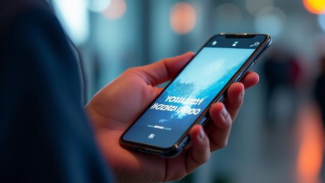 Engaging Social Media Video auf einem Smartphone