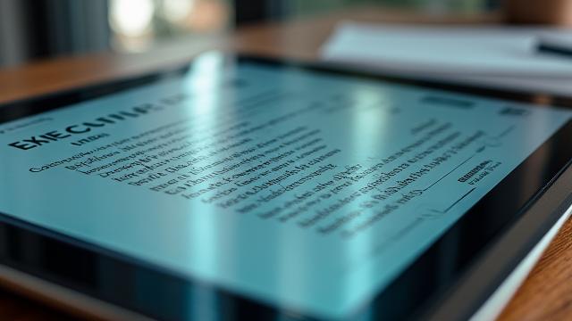 Thought Leadership Artikel auf einem Tablet